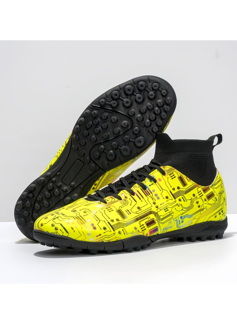 SKT Shiketro New Large Size Youth Adult Long Spike Football Shoes Special Training Shoes Indoor And Outdoor Sports Shoes  - Image 1