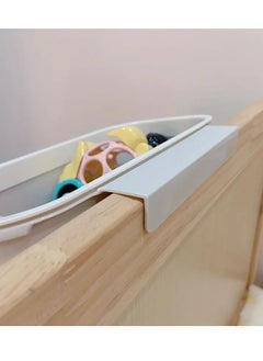 Little tots Hanging Basket, Hanging Diapers Bag, Home Table Box White color  - Image 3