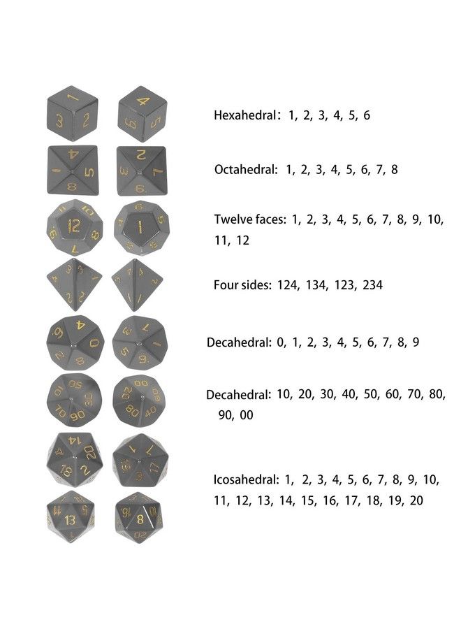 rockcloud Blue Howlite Turquoise Dnd Polyhedral Dice Set Of 7 Healing Crystal Stone Handmade Dices With Dice Box For Rpg Mtg Table Games Home Office Decor - Image 5