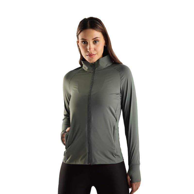 BLUE TYGA Womens Sunscreen Jacket ICE Pro – UPF 50+ Cooling Jacket for Men & Women|Cool Rush Pro Tech,UV Protection,Breathable,Sweat-Wicking, Anti-Microbial, Lightweight Sun Hoodie for Outdoor Sports & Travel - Image 1