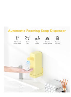 SYOSI Automatic Soap Dispenser, 3 Level Adjustable Duck Foaming Soap Dispenser,14oz/400ml Rechargeable,Touchless Hands Free Soap Dispenser for Bathroom and Kitchen  - Image 2