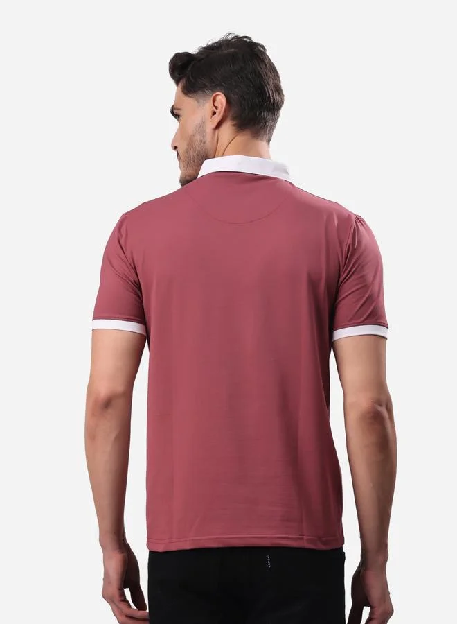 Stylox Stylox Contrast Trim Short Sleeve Regular Fit Polo T-Shirt