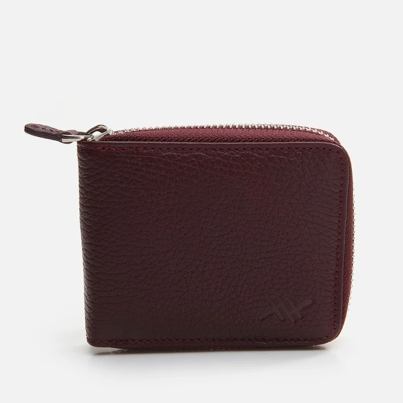 Hotiç 06CUH290100A780 GENUINE Leather Claret Red Men's Wallet