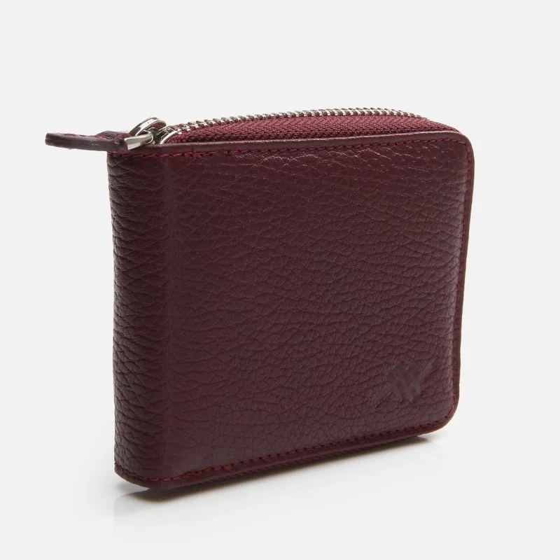 Hotiç 06CUH290100A780 GENUINE Leather Claret Red Men's Wallet