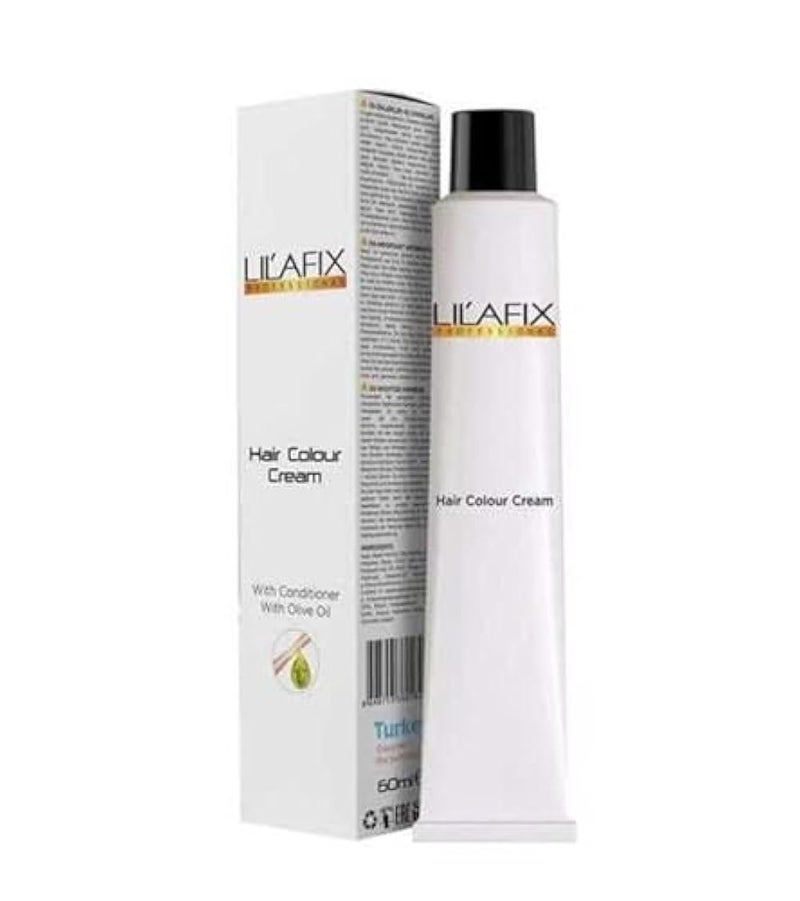 Lilafix Professional Hair Colour Cream 8.1 - hair dye colour - With Olive Oil Conditioner - 60 ml - Shelf life 12 months from the date of opening the package - Light Ash Blonde colour - Made in Turkey - Image 1