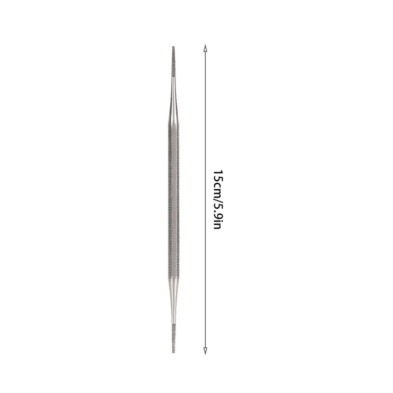 Ingrown Toe Nail File Stainless Steel Double Head Eco-friendly Durable Ergonomic Design - Ingrowing Nail Lifter for Ingrown Nail Treatment Pedicure Care - Image 2