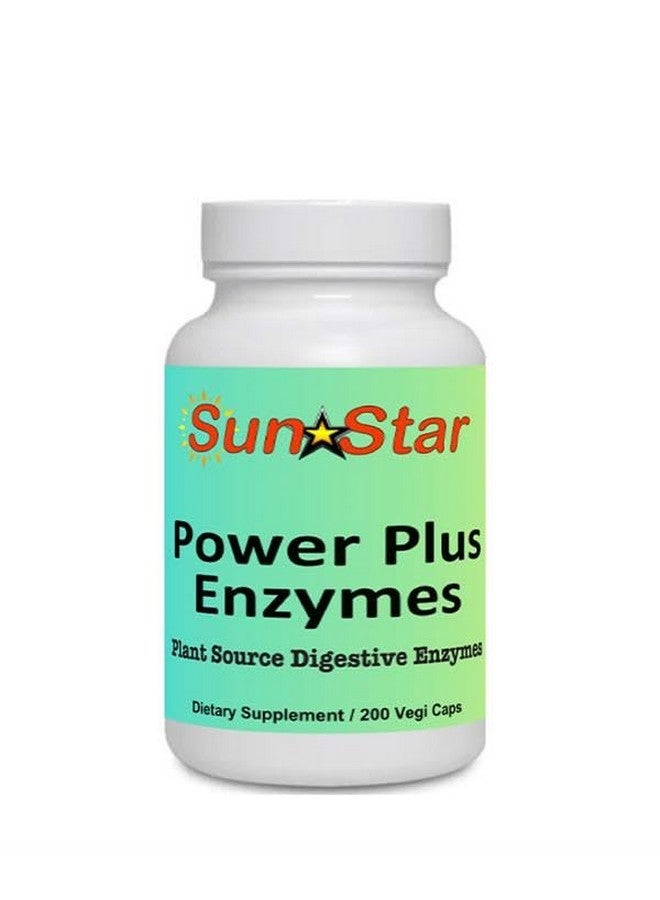 Sun Star Organics Power Plus Enzymes (200caps) - Image 2