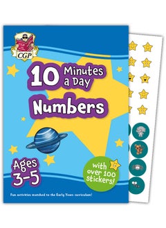 10 Minutes a Day Numbers for Ages 3-5 (with reward stickers)  - Image 1