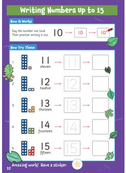 10 Minutes a Day Numbers for Ages 3-5 (with reward stickers)  - Image 4