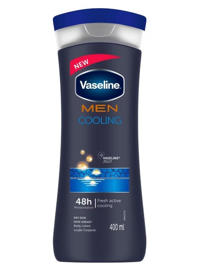 Vaseline Men Cooling Body Lotion 400 ml