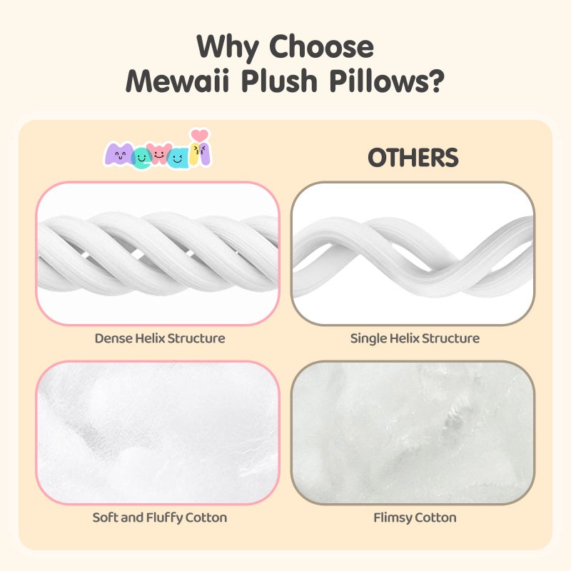 mewaii البقرة أفخم وسادة الجسم 25 "" kawaii حليب البقر الحيوانات المحشوة اسفنجي لطيف طويل Plushies احتضان وسادة للأطفال هدايا عيد ميلاد للنساء الفتيات والذكور - Image 5