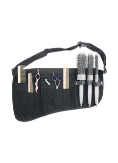 ARTERO Waist Work Belt For Pet Groomers Made Of Nylon, Keeps Your Grooming Tools Organized Has Two Adjustable Hooks To Adjust As Per Your Waist Size - Black  - Image 1