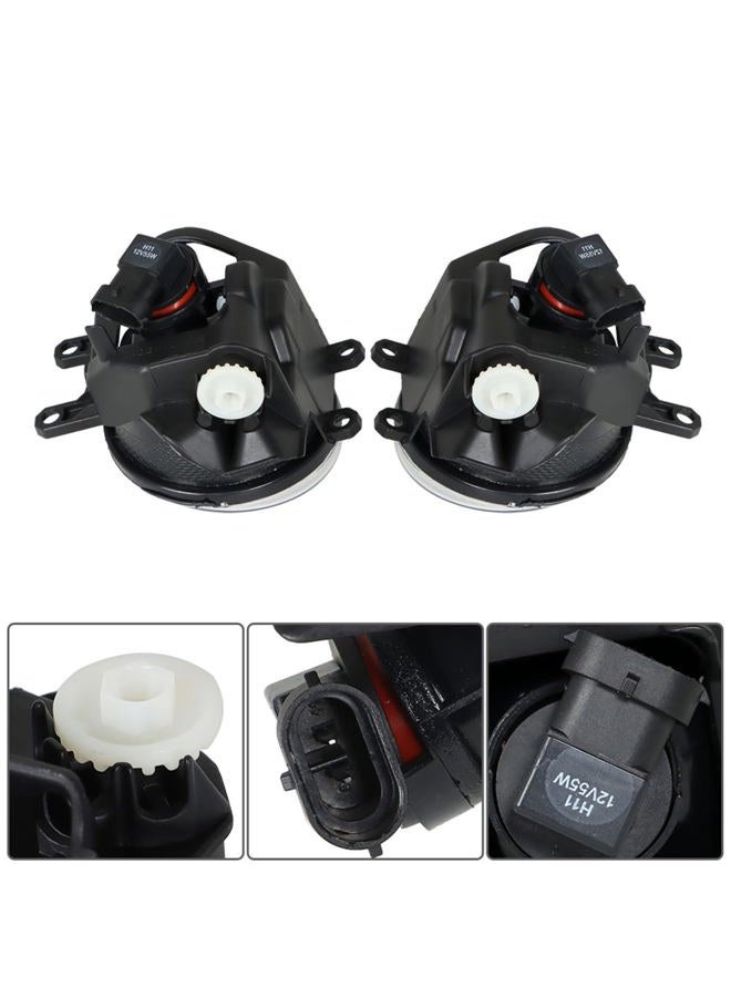 Silscvtt 2Pcs Fog Lights Assembly Replacement for 2014 2015 2016 Toyota Corolla S SE Clear Lens with Front Bumper Bezel Wires Switch Bulbs Left+Right Side (Passenger & Driver Side) - Image 4