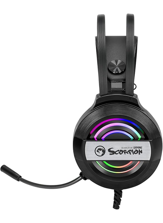 إيروريكس سماعات رأس ستريو للألعاب من سكوربيون Hg8902 - Image 2