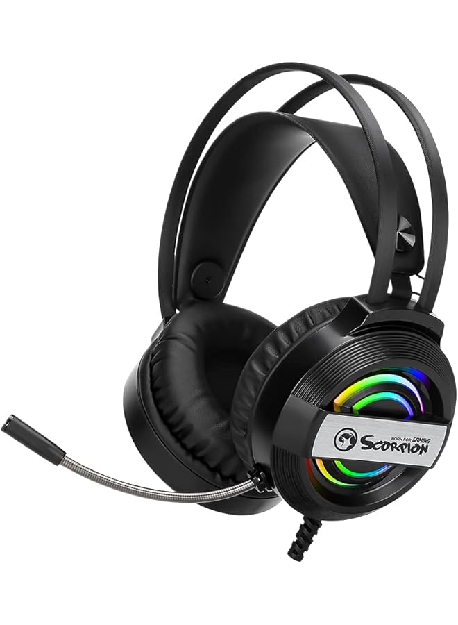 إيروريكس سماعات رأس ستريو للألعاب من سكوربيون Hg8902 - Image 1