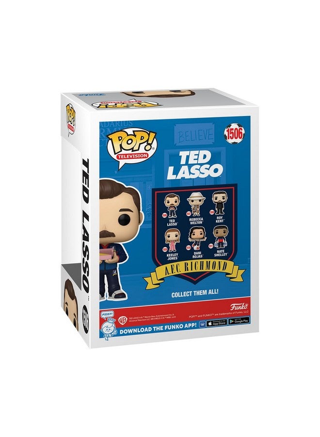 Funko POP! TV: Ted Lasso - Ted Lasso with Biscuits - Collectable Vinyl Figure - Gift Idea - Official Merchandise - for Kids & Adults - TV Fans - Model Figure for Collectors and Display - Image 3