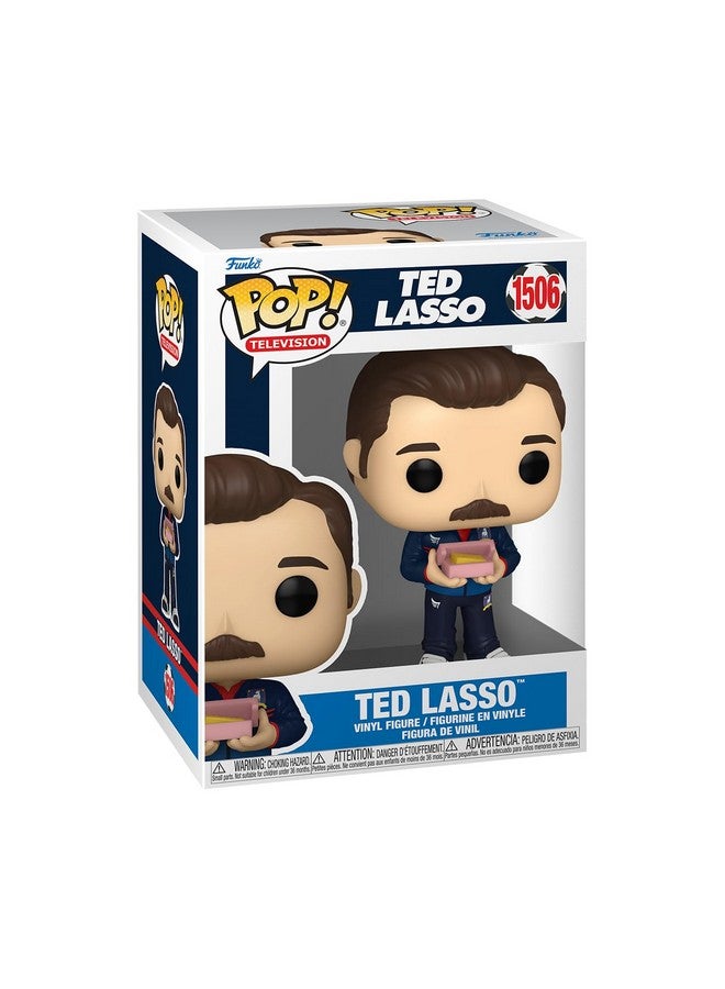 Funko POP! TV: Ted Lasso - Ted Lasso with Biscuits - Collectable Vinyl Figure - Gift Idea - Official Merchandise - for Kids & Adults - TV Fans - Model Figure for Collectors and Display - Image 1