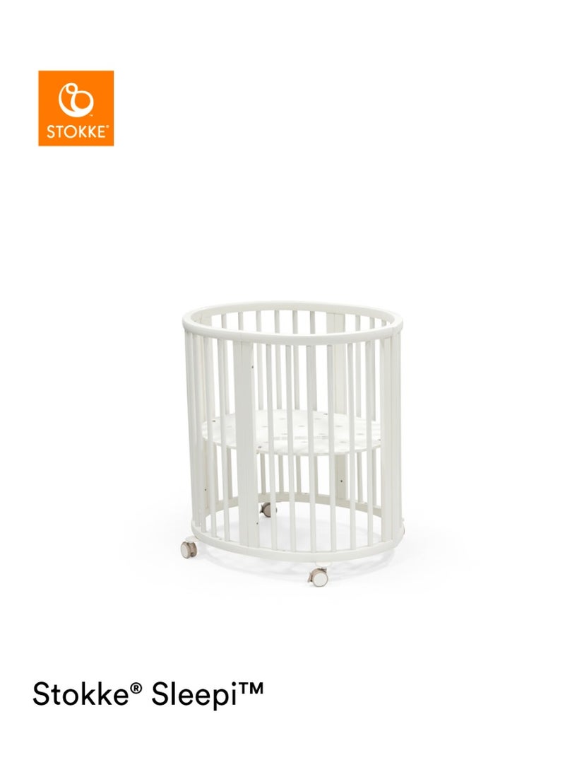Stokke Sleepi Mini White + Extension + Mini & Bed Mattress - Image 5