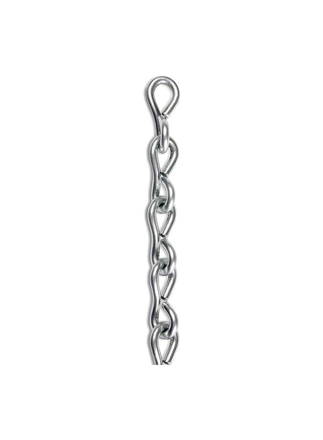 ACE Rust and Abrasion-Resistant Heavy-Duty Single Jack Chain Silver 76m AC-00218 (Sold per meter)  - Image 1