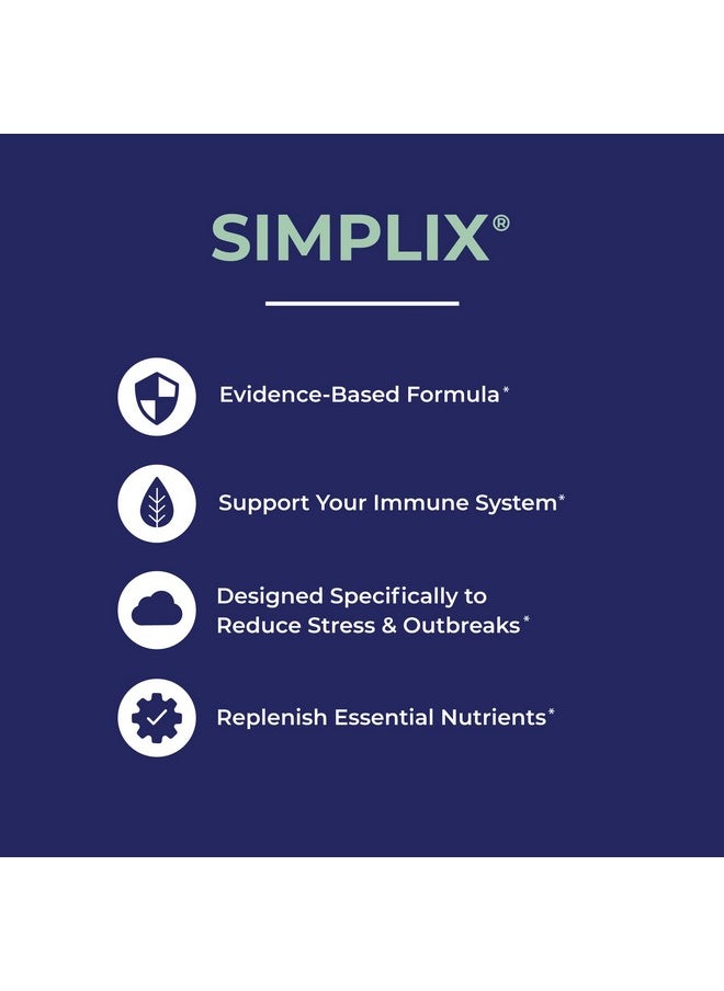 Papillex - Simplix  Natural Supplement To Strengthen The Immune System  Respond To Outbreaks  Source Of Highly Researched Mushroom  Seaweed Polysaccharides 60 Veggie Capsules 1 Pack - Image 1