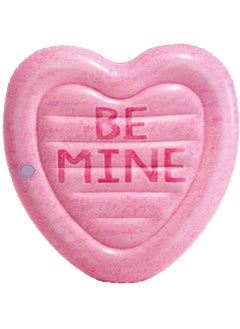 INTEX Intex - Inflatable Pink Heart Shaped Mat 145x142 cm - 58789  - Image 2