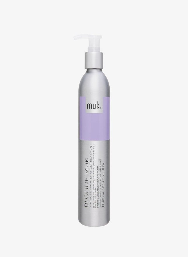 MUK. Haircare Blonde 1 Minute Maintenance Treatment - 300ml - Image 1