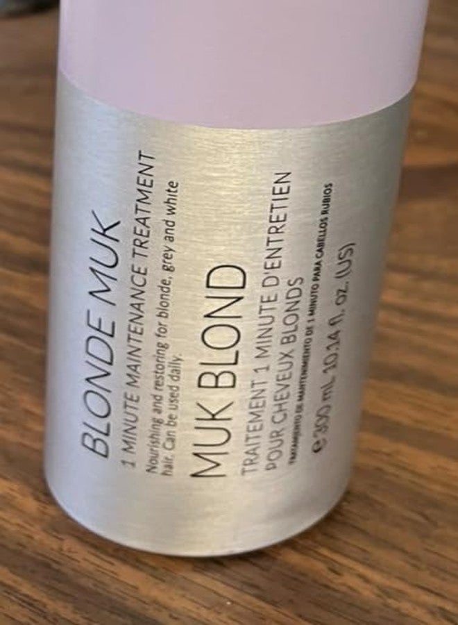 MUK. Haircare Blonde 1 Minute Maintenance Treatment - 300ml - Image 4
