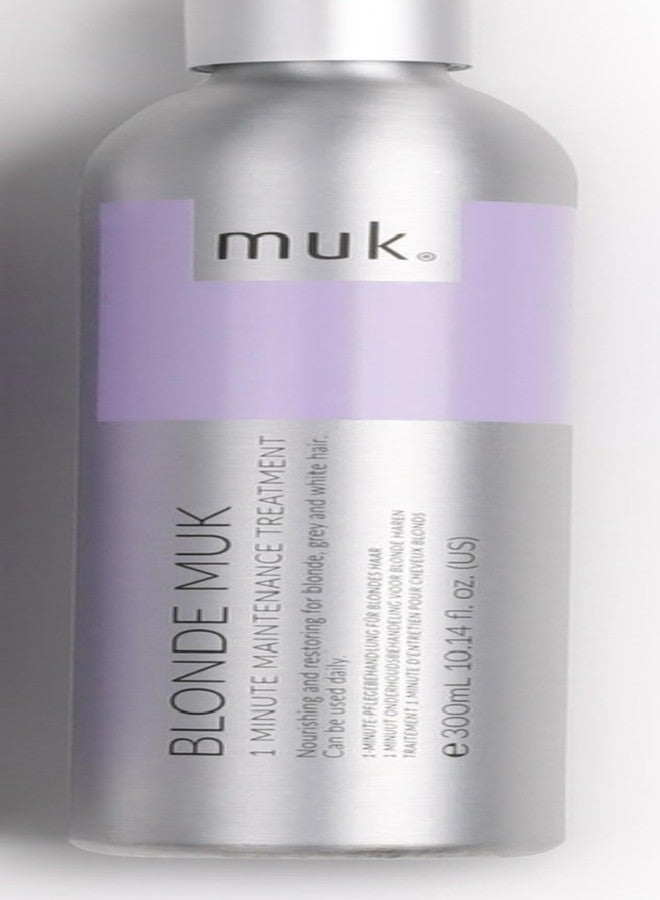 MUK. Haircare Blonde 1 Minute Maintenance Treatment - 300ml - Image 3