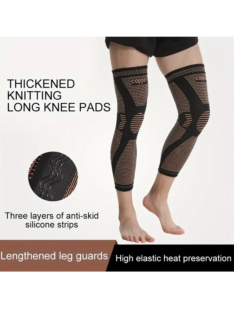 Gonice - 1pc Breathable Copper Knee Brace For Sports - Image 1