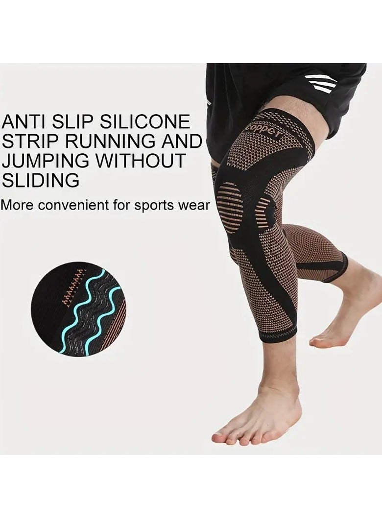 Gonice - 1pc Breathable Copper Knee Brace For Sports - Image 1