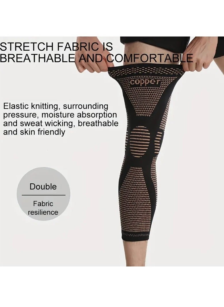 Gonice - 1pc Breathable Copper Knee Brace For Sports - Image 1