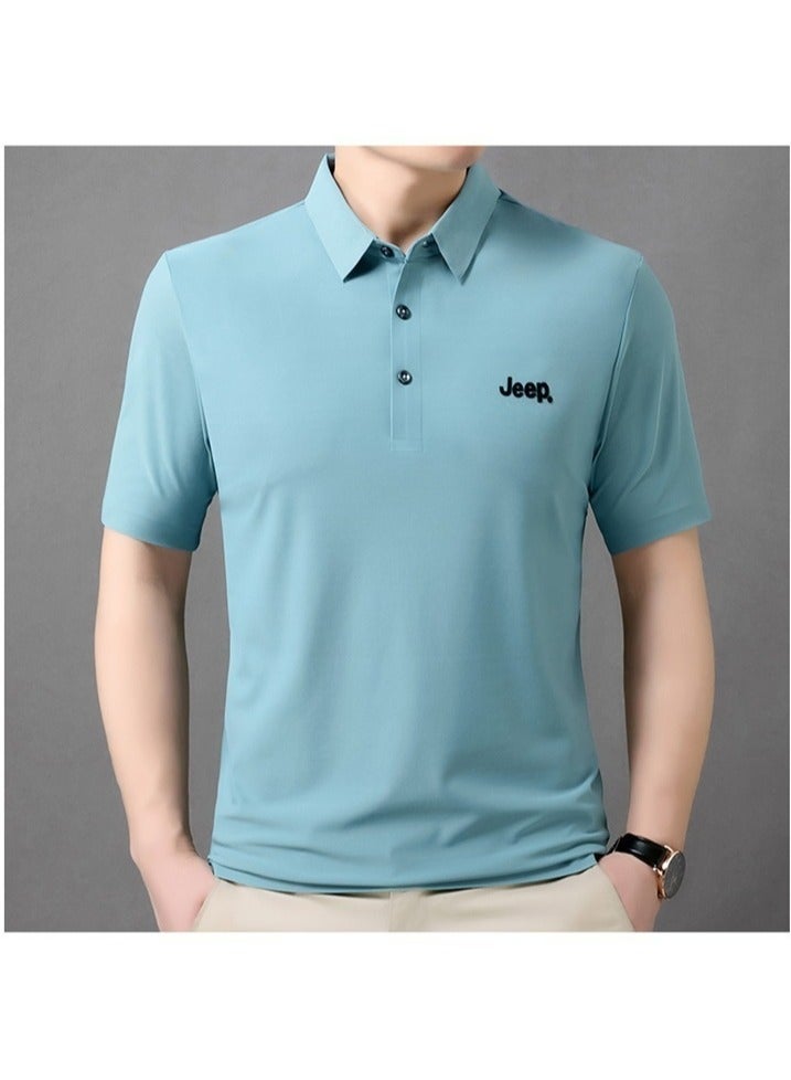 Jeep New Thin Cool And Breathable POLO Shirt - Image 2