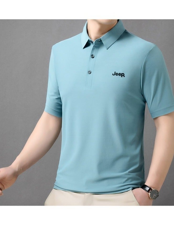 Jeep New Thin Cool And Breathable POLO Shirt - Image 4
