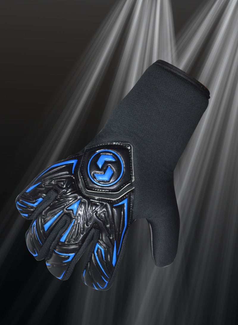 سبال للمراهقين والبالغين، قفازات كرة القدم قفازات حارس المرمى للأطفال، توفر حماية ممتازة مع فوائد مقاومة وغير قابلة للانزلاق وحماية المعصم - Image 2