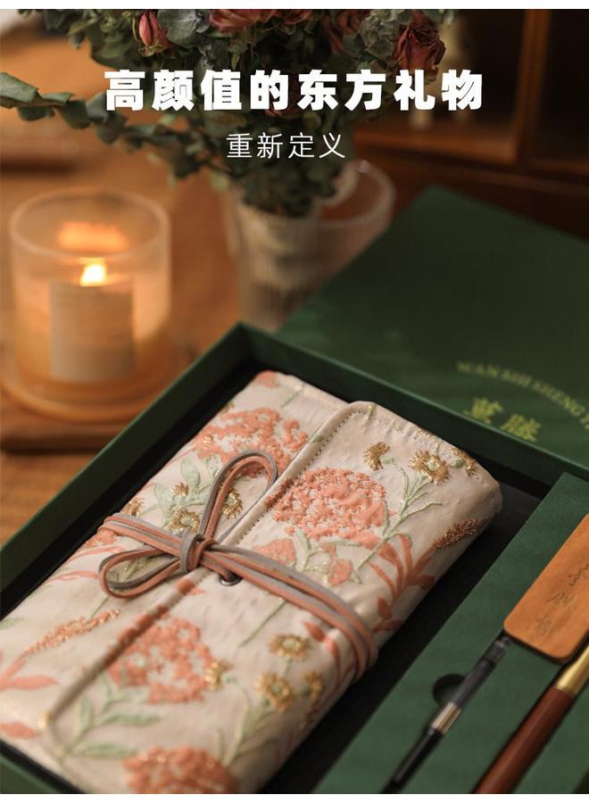 Bluejw Handmade Detachable Notebook Suit Journal Simple Japanese Style Internet Popular Antique Hand Account Book Loose-leaf Hand Account - Image 1