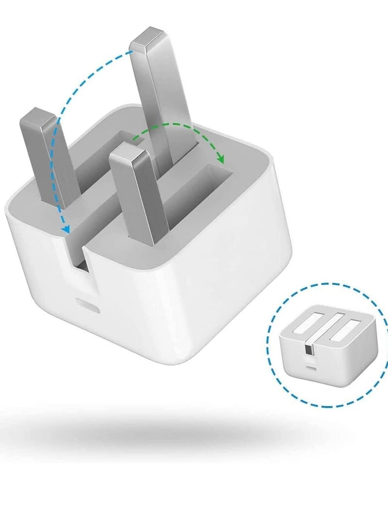 ELTRAZONE - IPhone 20W USB-C Power Adapter With Cable for iPhone 12 / iPhone 12 Pro max /12mini (iPhone 20W USB-C Power Adapter) - Image 1