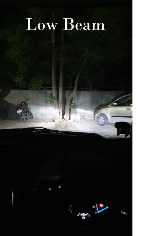 Autovea أوتوفيه C6 LED لمبة سيارة H4 الكل في واحد 36W تحويل مصباح السيارة الأمامي لمبات LED للسيارات 3800LM (أبيض) (طقم 2) لمرسيدس سويفت دزاير 2017 - Image 5