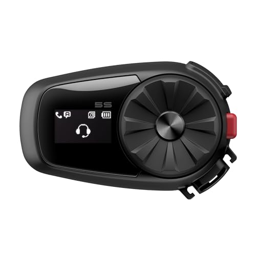 Sena 5S Motorcycle Bluetooth Communication System, Black, Single Pack - Image 1