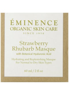 EMINENCE Minence Rhubarb Masque Skin Care Strawberry 2 Ounce  - Image 4
