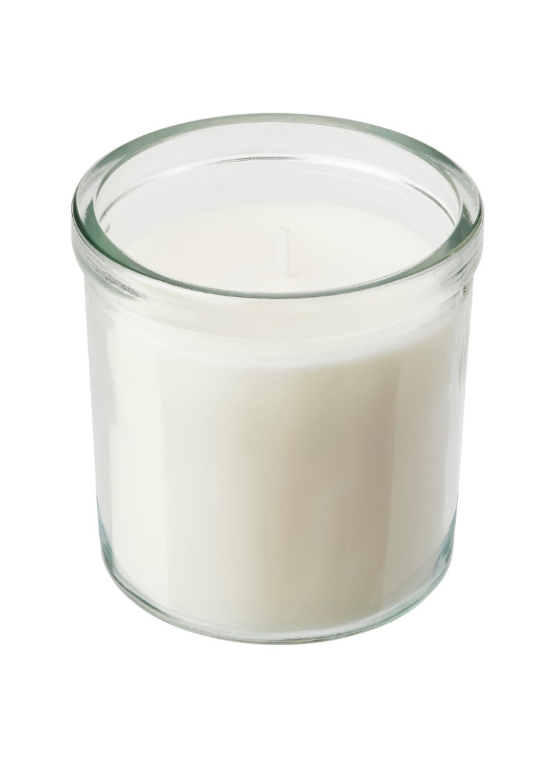 شمعة معطرة في زجاج غابات اسكندنافية/بيضاء 40 ساعة - Image 1