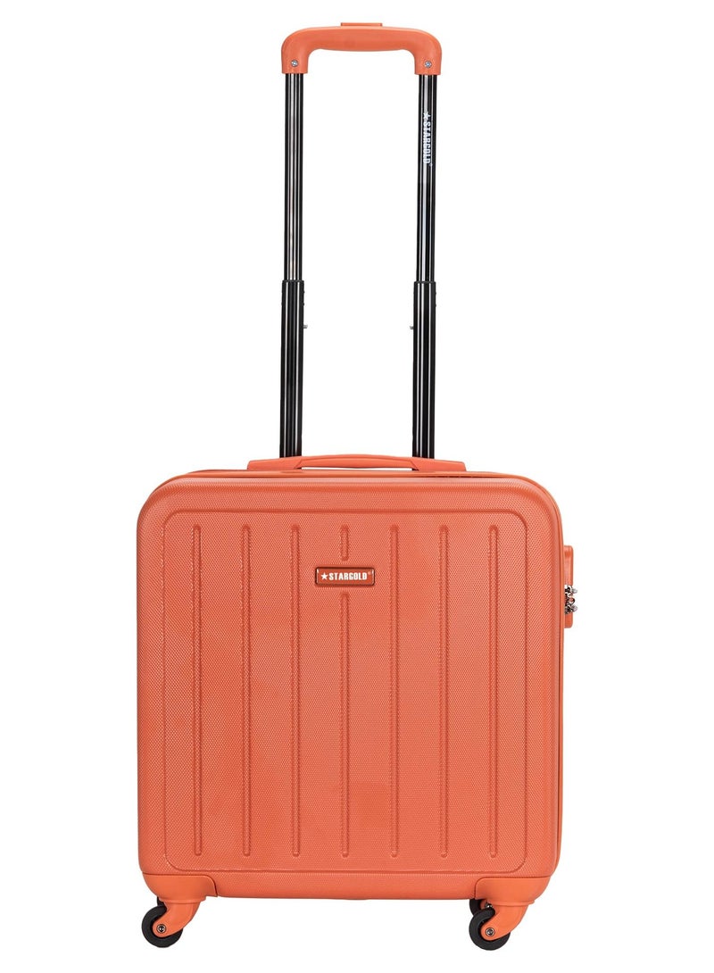 Stargold Single Hardside Spinner 4 Wheels Cabin Trolley Luggage With Number Lock 16 Inches - Image 1