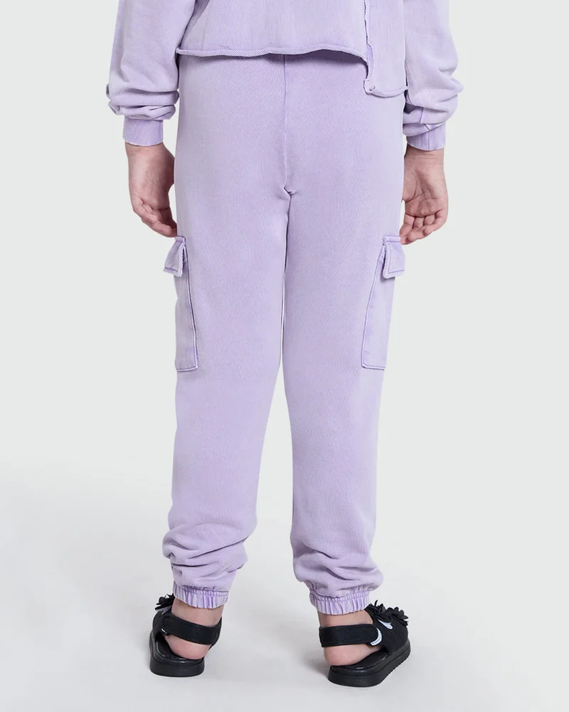 Ovs Jogger Cargos In Lilac Breeze – Girls’ Pick