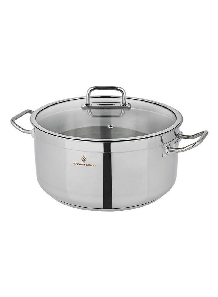 Sofram Turkish High Quality Stainless Steel Cookware Set 8 pieces - Image 3