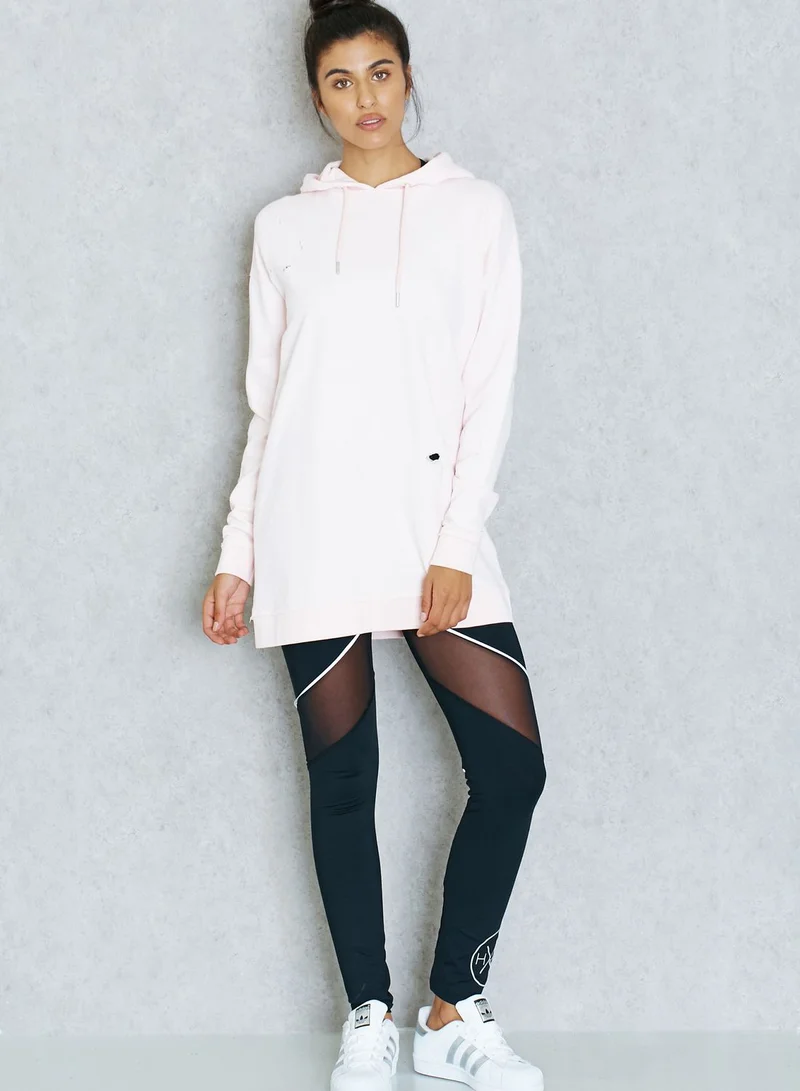 Hoxton Haus Oversized Distressed Hoodie