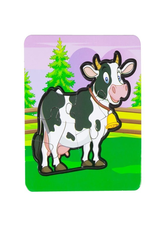 سكودل لعبة تركيب الصور Skoodle My First Puzzle Farm Animal للأطفال، ألعاب تعليمية للأطفال من عمر 3 سنوات فما فوق - Image 3