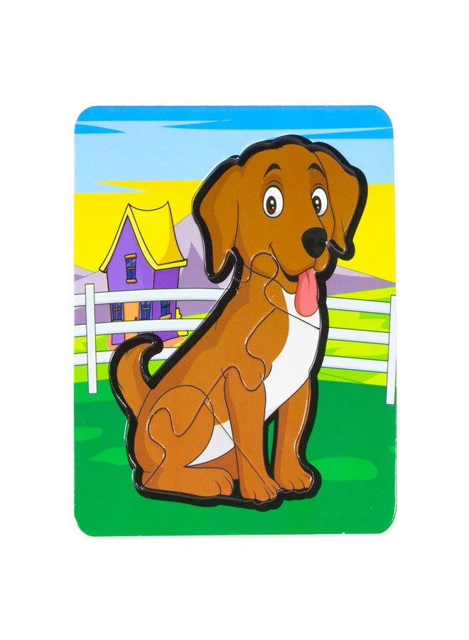 سكودل لعبة تركيب الصور Skoodle My First Puzzle Farm Animal للأطفال، ألعاب تعليمية للأطفال من عمر 3 سنوات فما فوق - Image 2