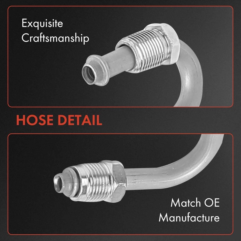 A-Premium Power Steering Pressure Hose Line Assembly for Chevrolet Astro & GMC Safari (2000-2005, 4.3L) - Image 5