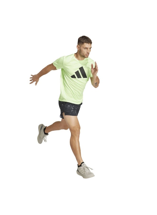 Adidas adidas Run It Bl Short Black Running Shorts XS5"  - Image 5