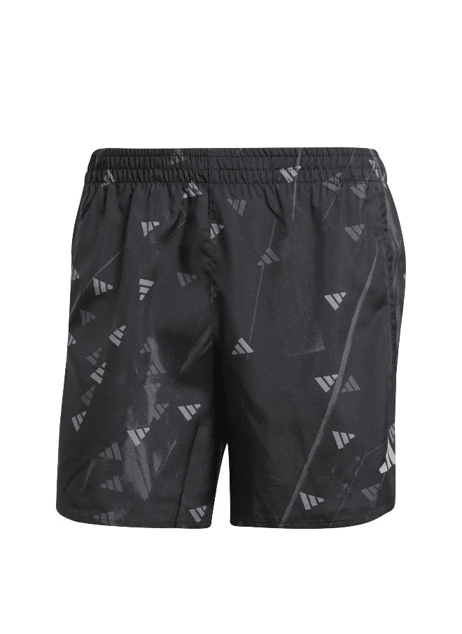 Adidas adidas Run It Bl Short Black Running Shorts XS5"