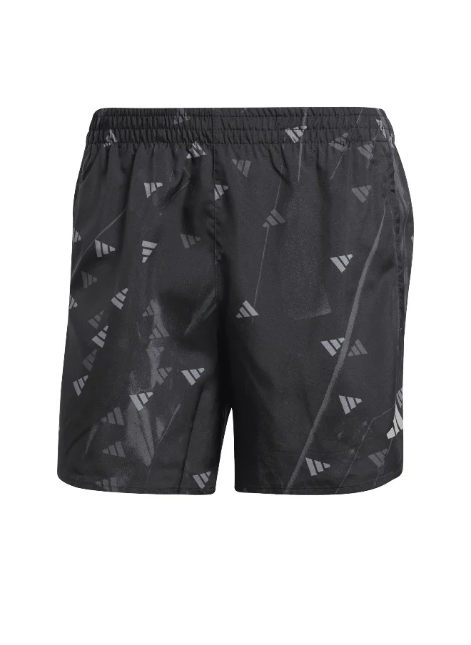 Adidas adidas Run It Bl Short Black Running Shorts XS5"